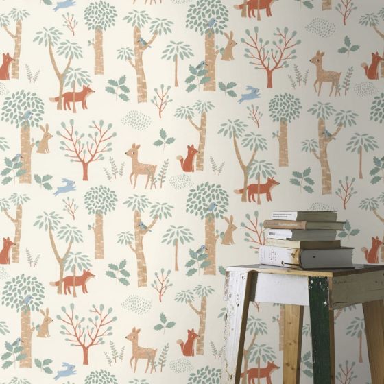 Tapet Forest deer