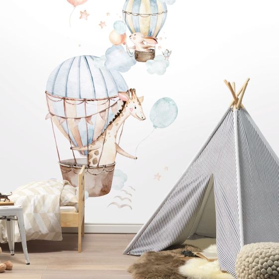 Tapet Floating balloons Design