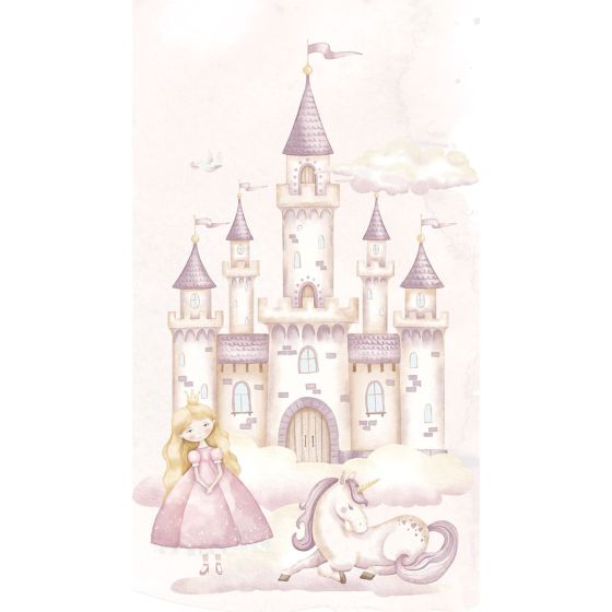 Tapet Princess Castle Design