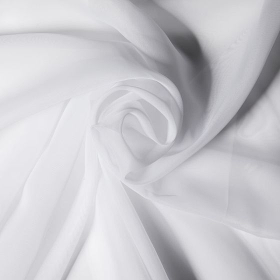 Perdea confecţionată cu rejansă Voile Uni 300x270 cm alb