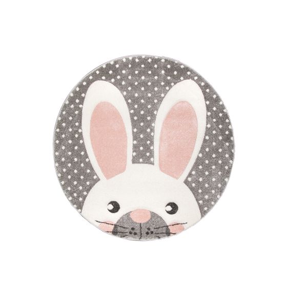 Covor Kiddy Bunny 120 cm rotund