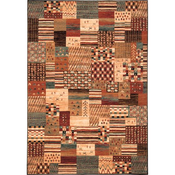 Covor de lână Royal Keshan Patchwork 135x200 cm