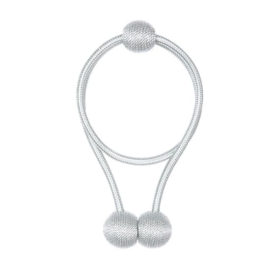 Saturn accesoriu de legare cu magnet, în formă de glob S-alb