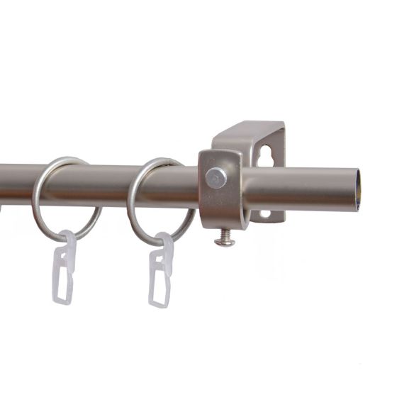 Miami set fără elemente de capăt, 1 bară 300 cm, nickel mat