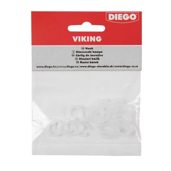 Cârlig de încreţire Viking 10 buc