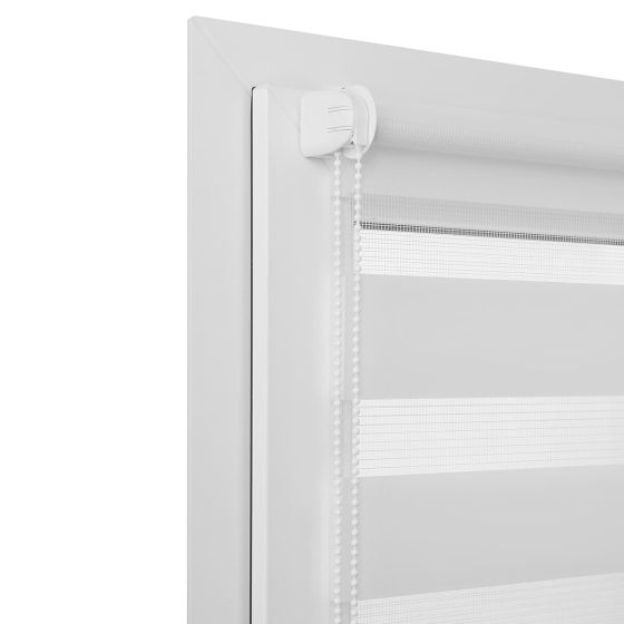 Rulou umbrire uni Bahama Day and Night uni 100X150 cm alb