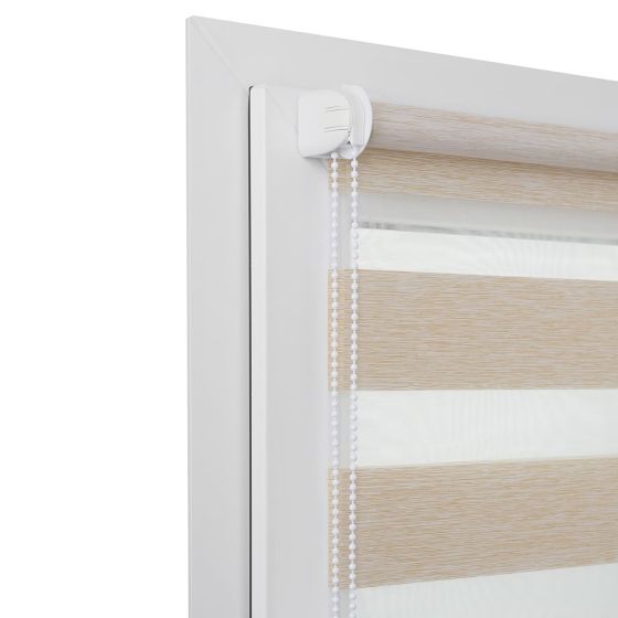 Rulou umbrire cu model Bahama Day and Night 100X150 cm bej