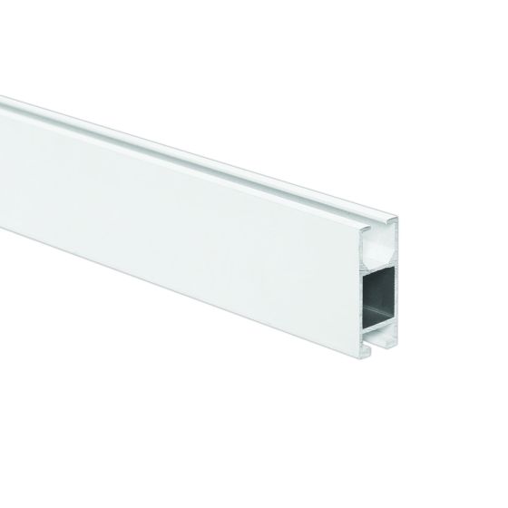 Bară aluminiu Sicilia dreptunghiular 160 cm, alb