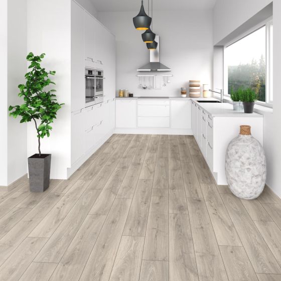 Mostră parchet laminat Nova Stejar Middle 30 cm