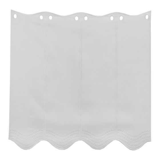 Vitraj Sonya perdea 60 cm alb