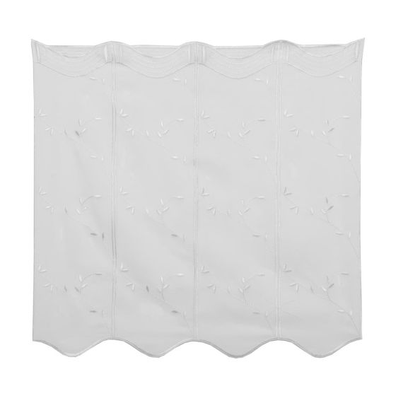 Vitraj Aliz perdea 60 cm alb