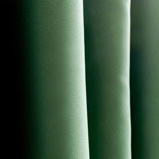 Double cu 2 fete draperie 290 cm verde-verde închis