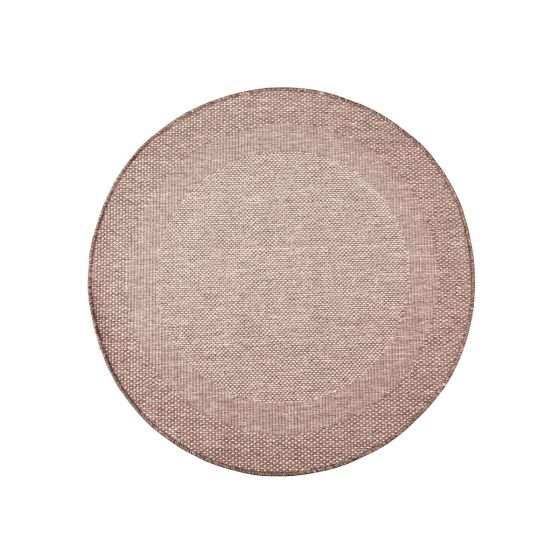 Covor IN and OUT beige 200 cm rotund