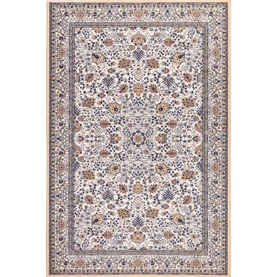 Covor de lână Royal Keshan beige-blue 135x200 cm