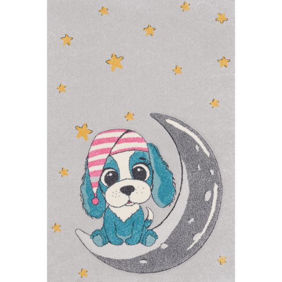 Covor Pastel Kids dog 120 cm rotund