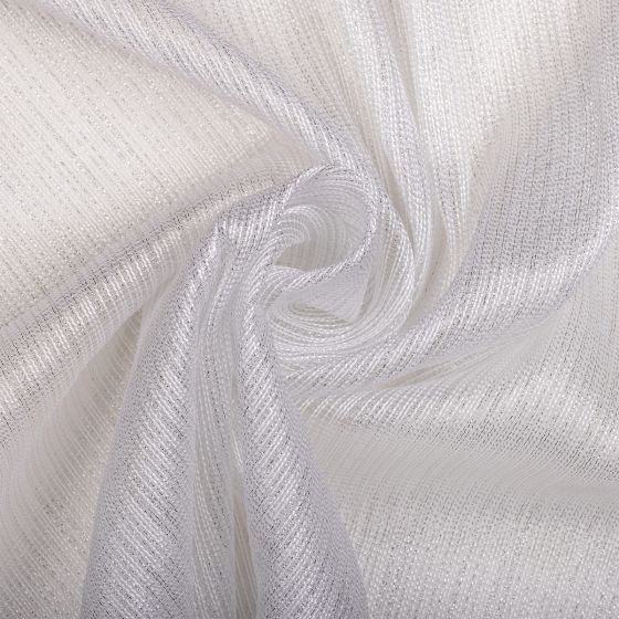 Oro perdea 300 cm alb-auriu