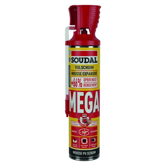 SPUMĂ POLIURETANICĂ MEGA GENIUS 600 ml