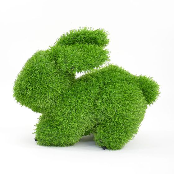 Decora?iune din iarbă artificială-Iepure 50cm
