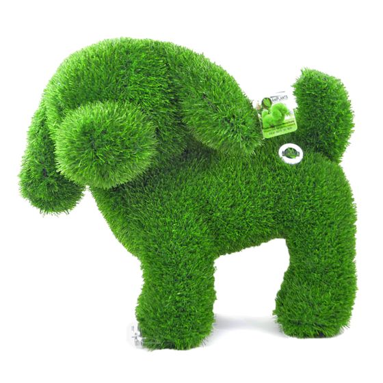 Decora?iune din iarbă artificială -Câine” Gag” 50cm
