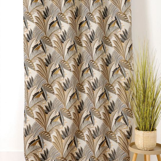 Tropicana draperie 150 cm auriu