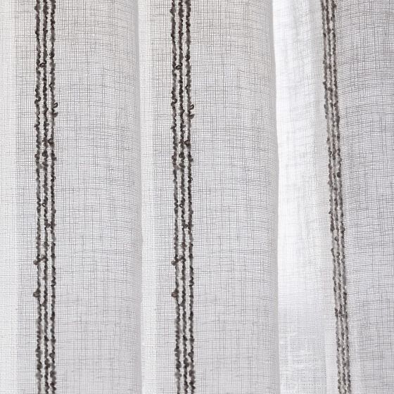 Linares perdea 300 cm alb-gri