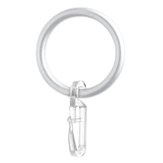 Inel + cleştişor Siva 19 mm 10 buc/pachet, alb