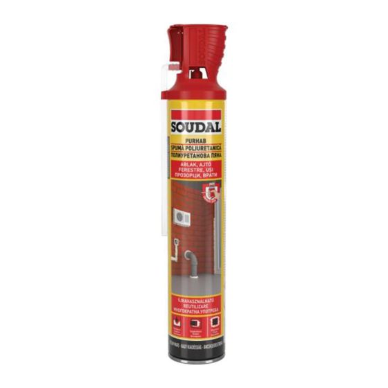 SPUMĂ POLIURETANICĂ GENIUS GUN 750 ml