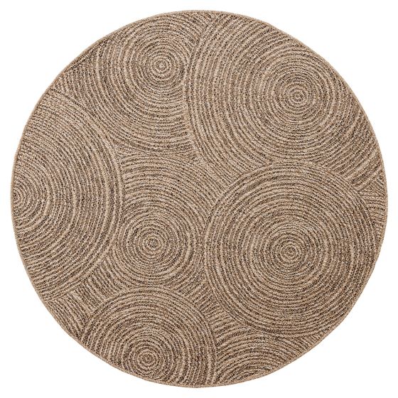 Covor Kenzy circles 120 cm rotund