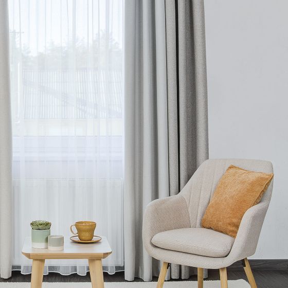 Topshade blackout draperie 280 cm alb fildeş