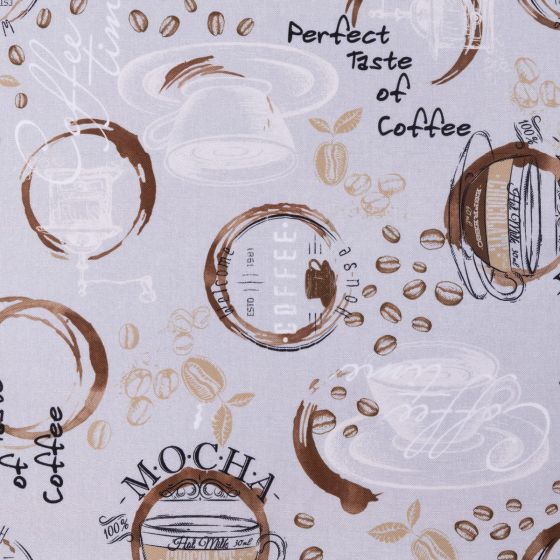Cortado draperie 150 cm gri-maro