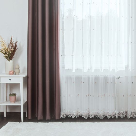 Aurelie perdea 280 cm rosegold