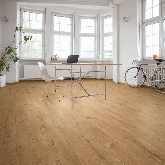 Mostră parchet laminat Premium Dynamic V+ Sherwood Oak 30 cm