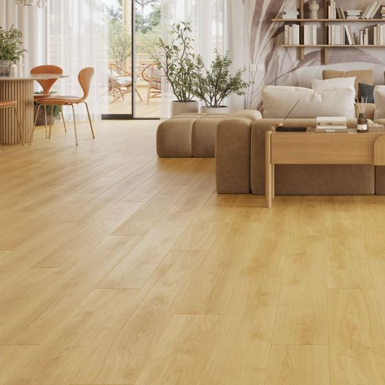 Pardoseală SPC Nuva Selected click Cotton Oak Brown