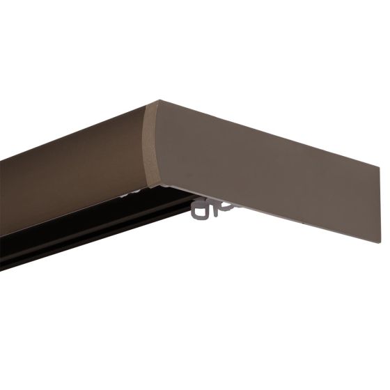 Set galerie de tavan cu mască DECO metal 160cm bronz mat