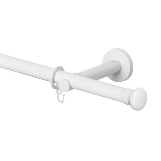 Siva set fără elemente de capăt, 1 bară Metal 160cm alb