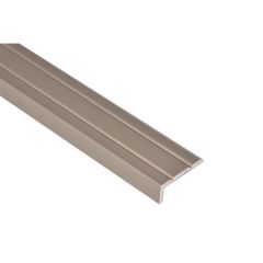 Profil 25x20mm pentru protecţia treptelor 0,9 m, şampanie