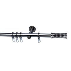 Siva set fără elemente de capăt, 1 bară 240 cm, titan