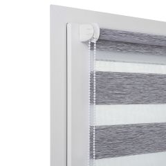 Rulou umbrire cu model Bahama Day and Night 70X150 cm gri