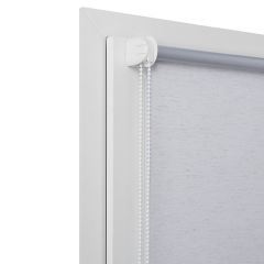 Rulou umbrire cu model Madagaskar blackout 100X150 cm alb