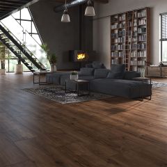 Mostră parchet laminat Village Aqua Blackwood 30 cm