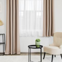 Draperie confecţionată cu rejansă Tempo 140X180 cm bej