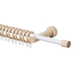 COMBO galerie metalică 19mm 300cm alb