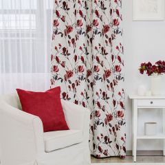 Draperie Blossom 140 cm bordo