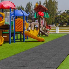 EPDM mix placă din cauciuc 30x1000x1000mm gri