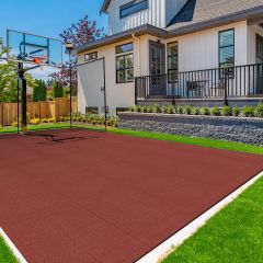 Classic placă din cauciuc 30x1000x1000mm roşu