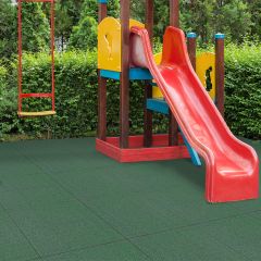 Classic placă din cauciuc 30x1000x1000mm verde