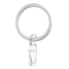 Inel + cleştişor Siva 19 mm 10 buc/pachet, alb