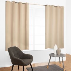 Orion draperie dimout confecţionată cu inele draperie 135x180cm crem