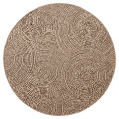 Covor Kenzy circles 120 cm rotund