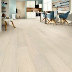 Parchet laminat Premium Dynamic V+ Alpaca Ethereal Oak 12 mm